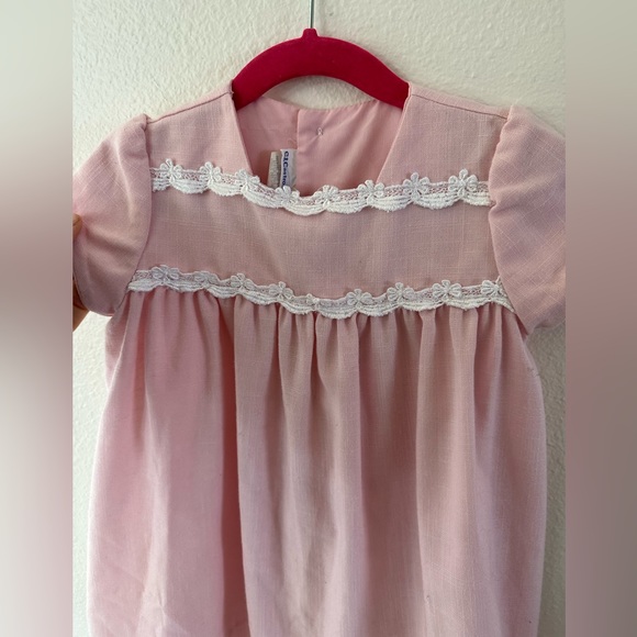 Pink Vintage Dress 2T - Picture 4 of 7